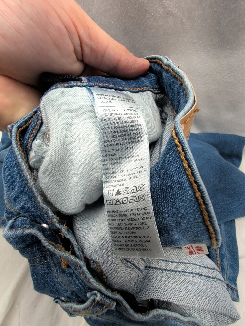 levi strauss signature boys regular fit jeans size 16 adjustable waist